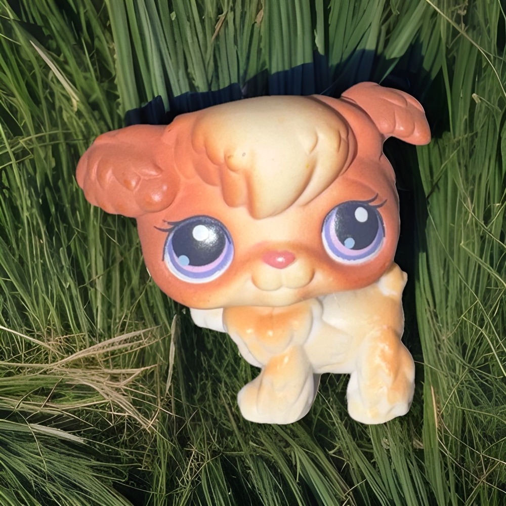 Poodle #37 Littlest Pet Shop LPS Hasbro Authentic Playful Puppies‎